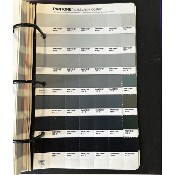 Pantone The + Plus Series Solid Chips COATED Solid Color Book Reference - Picture 12 of 16